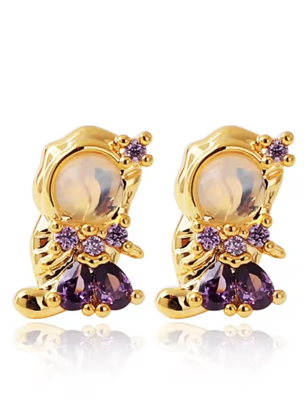 Disney’s Tangled Earrings, Disney Princess Earrings, Rapunzel Earrings